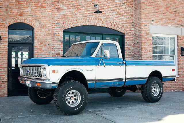 1972 Blue Chevrolet Other Pickups --