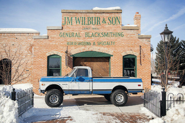 1972 Blue Chevrolet Other Pickups --