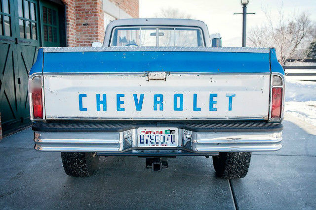 1972 Blue Chevrolet Other Pickups --