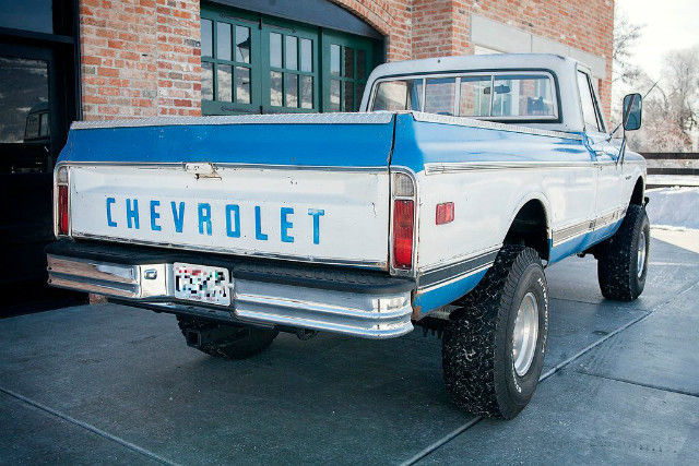 1972 Blue Chevrolet Other Pickups --