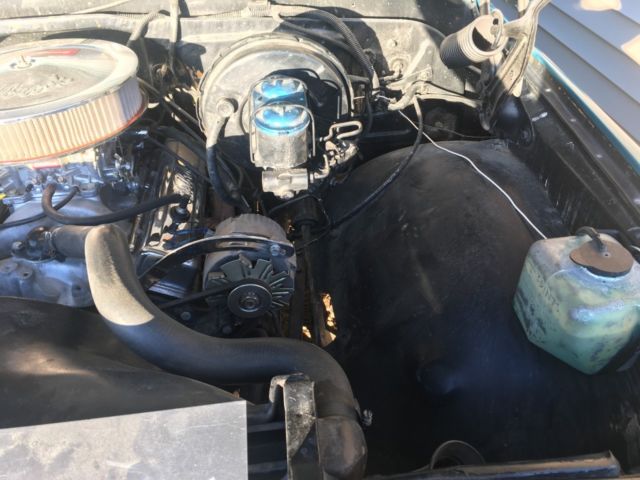 1972 Teal Chevrolet C-10 Standard Cab Pickup