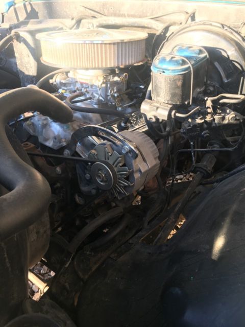 1972 Teal Chevrolet C-10 Standard Cab Pickup