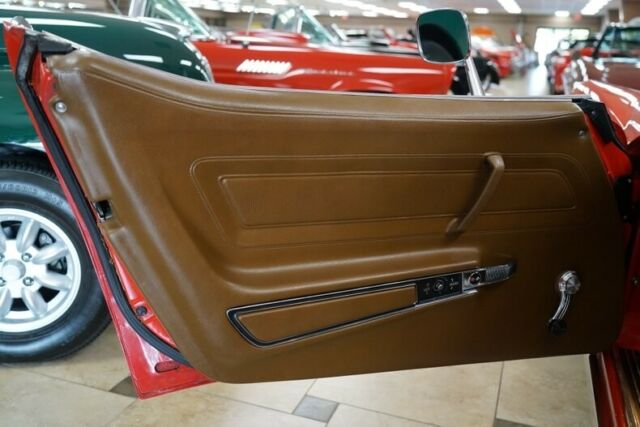 1972 Red Chevrolet Corvette --