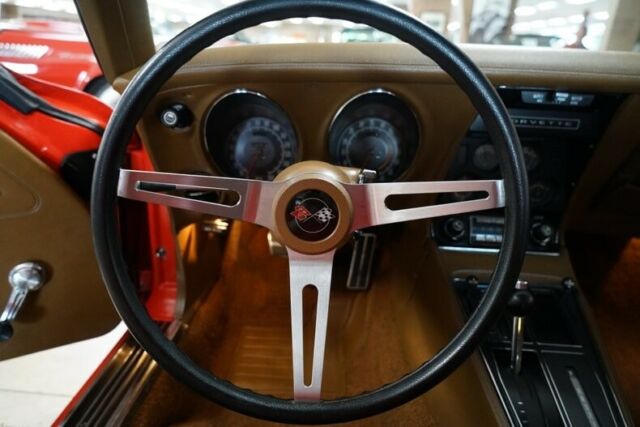 1972 Red Chevrolet Corvette --