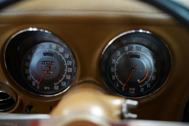 1972 Red Chevrolet Corvette --