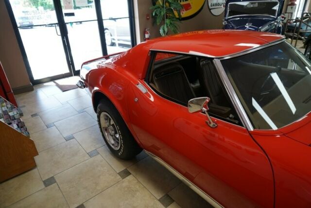 1972 Red Chevrolet Corvette --