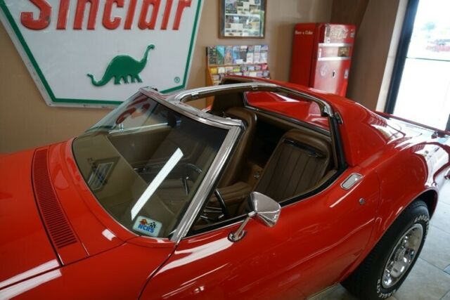 1972 Red Chevrolet Corvette --