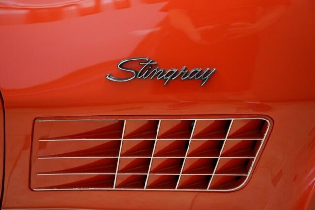 1972 Red Chevrolet Corvette --