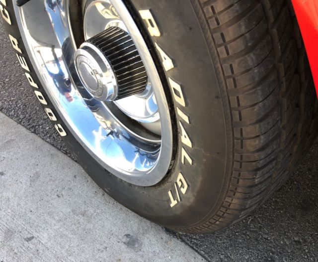 1972 Red Chevrolet Corvette Coupe