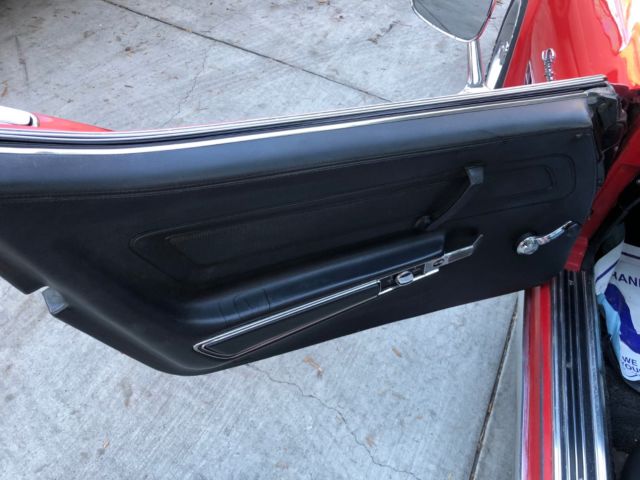 1972 Red Chevrolet Corvette Coupe