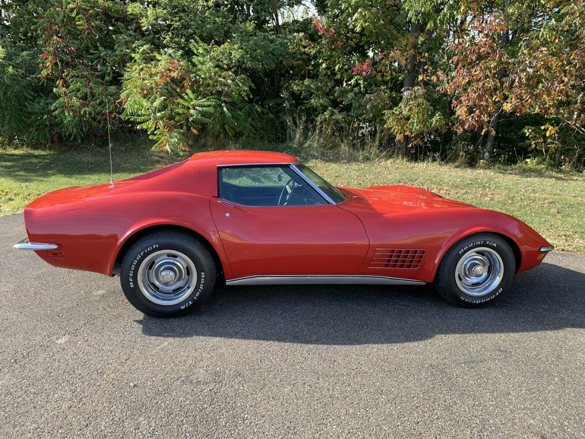 1972 Red Chevrolet Corvette Coupe