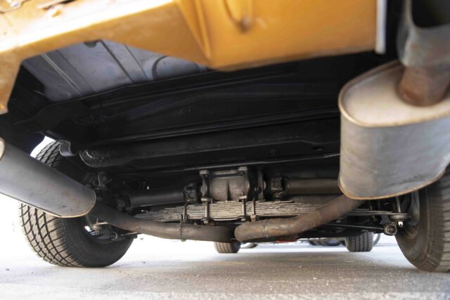 1972 Orange Chevrolet Corvette --