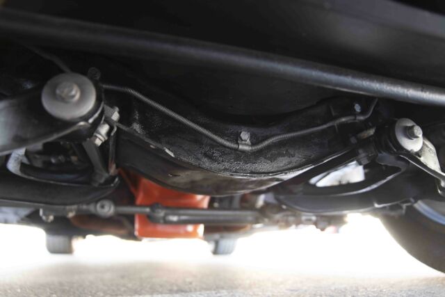 1972 Orange Chevrolet Corvette --