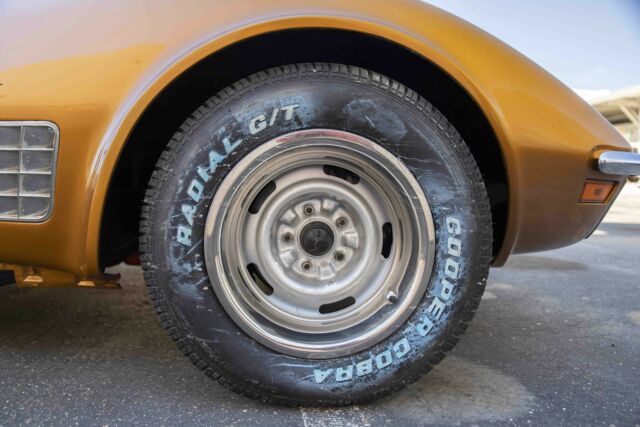1972 Orange Chevrolet Corvette --