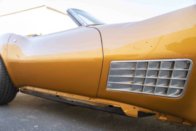 1972 Orange Chevrolet Corvette --