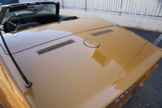 1972 Orange Chevrolet Corvette --