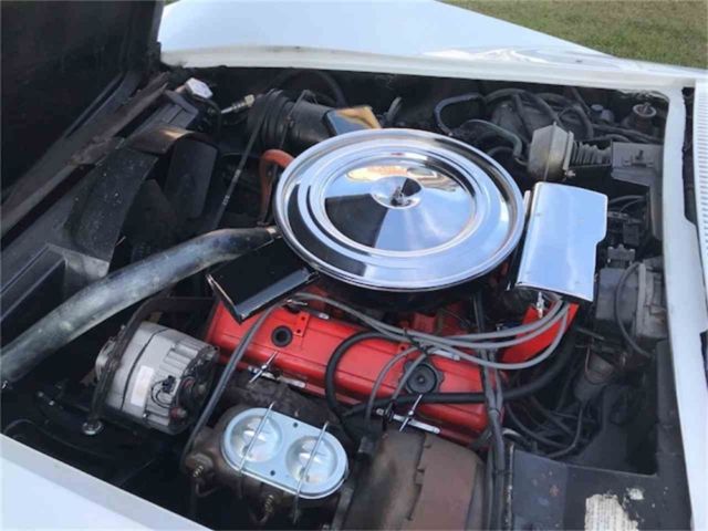 1972 Yellow Chevrolet Corvette T Tops