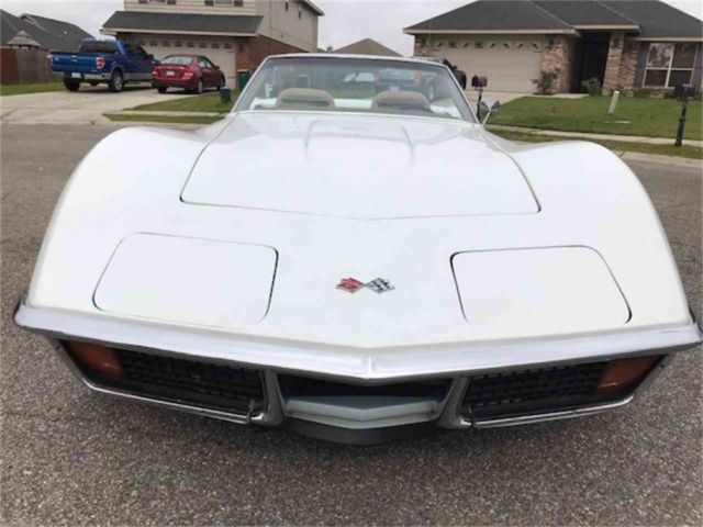 1972 Yellow Chevrolet Corvette T Tops