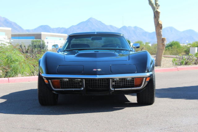 1972 Black Chevrolet Corvette Coupe