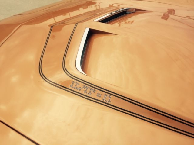 1972 ONTARIO ORANGE Chevrolet Corvette CONVERTIBLE