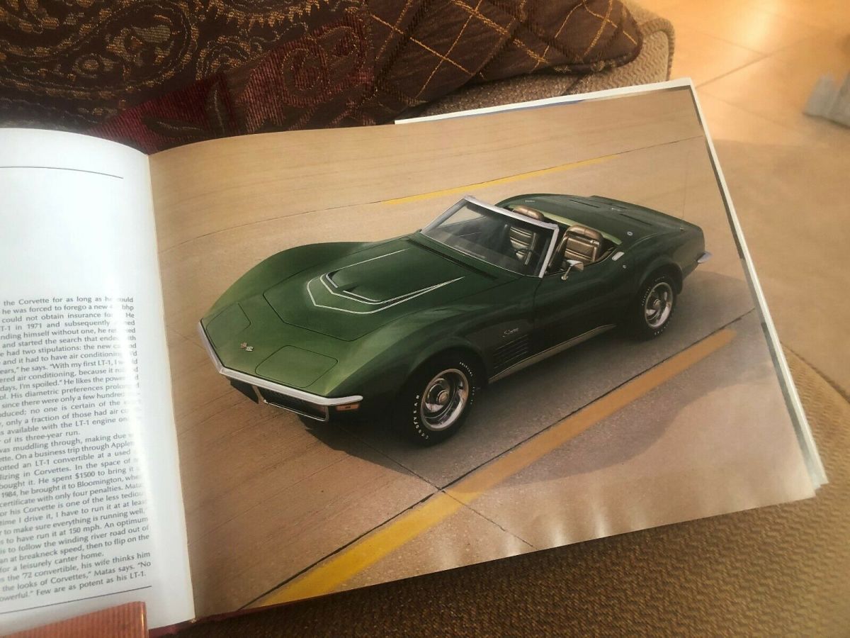 1972 Green Chevrolet Corvette Coupe