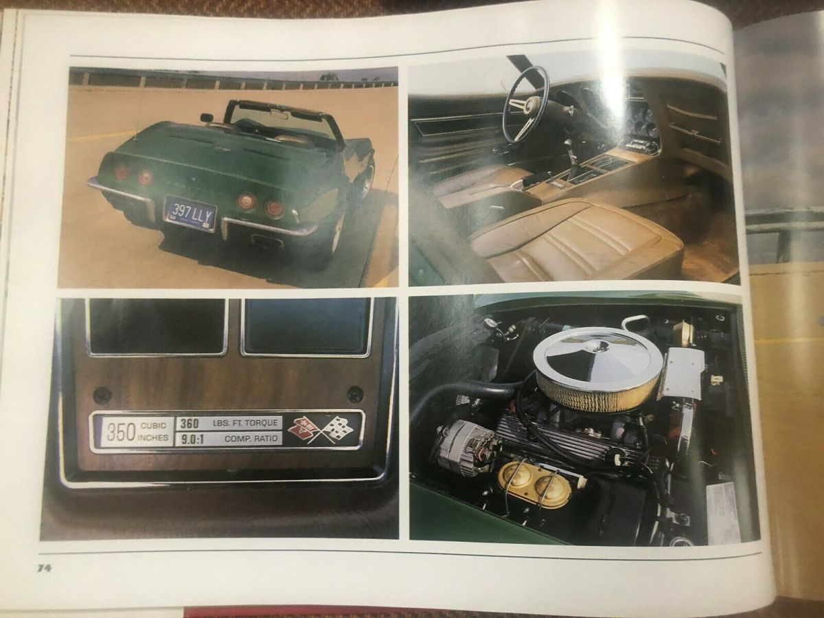 1972 Green Chevrolet Corvette Coupe