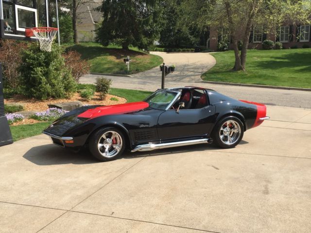 1972 Black Chevrolet Corvette Coupe
