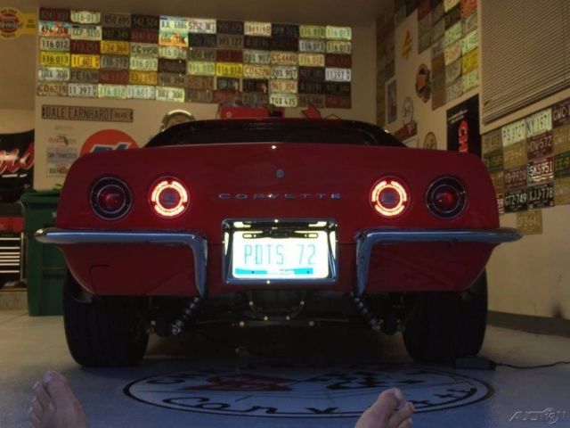 1972 Black Chevrolet Corvette Coupe