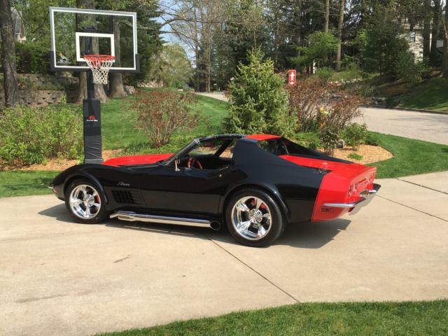 1972 Black Chevrolet Corvette Coupe