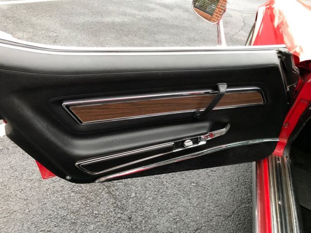 1972 Red Chevrolet Corvette --