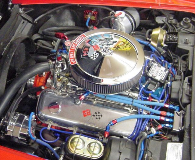 1972 Fire Engine Red Chevrolet Corvette T-Top w/pop-out Back Window