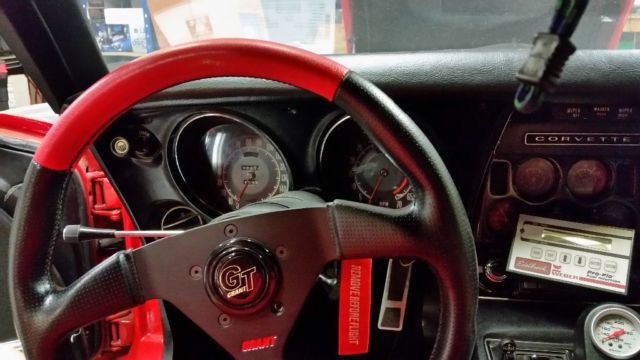 1972 Fire Engine Red Chevrolet Corvette T-Top w/pop-out Back Window