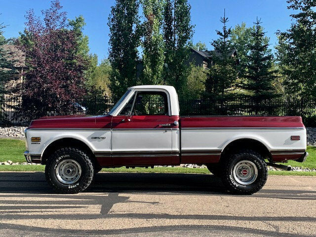 1972 Burgundy Chevrolet C-10 Pickup Truck