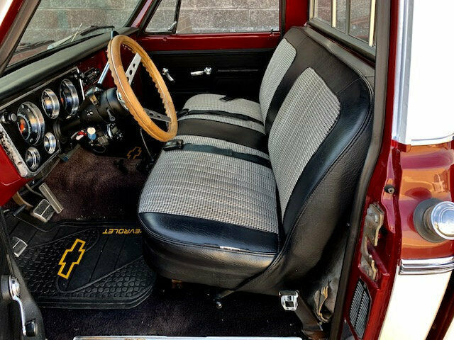 1972 Burgundy Chevrolet C-10 Pickup Truck
