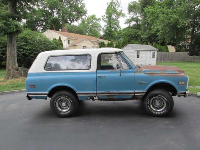 1972 Yellow Chevrolet Blazer SUV