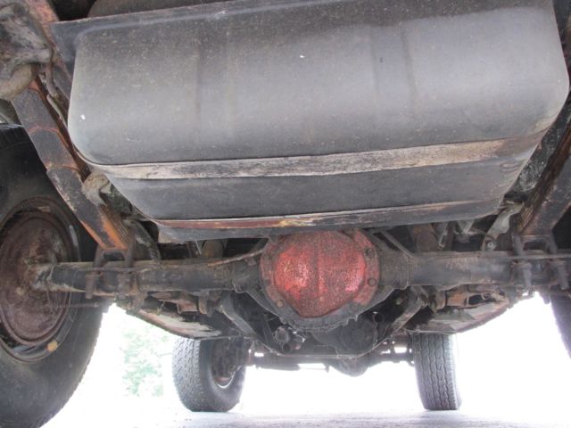 1972 Yellow Chevrolet Blazer SUV