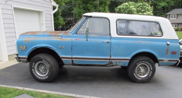 1972 Yellow Chevrolet Blazer SUV