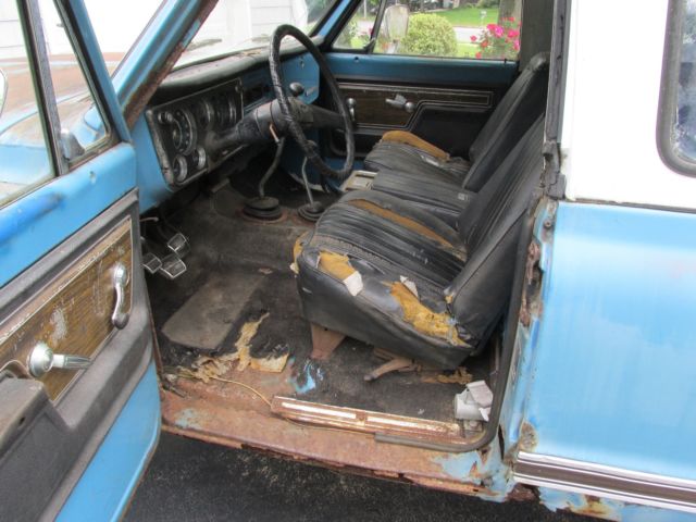 1972 Yellow Chevrolet Blazer SUV