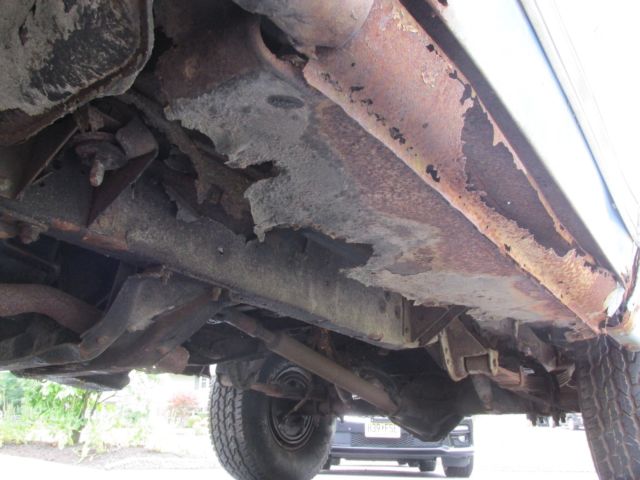 1972 Yellow Chevrolet Blazer SUV