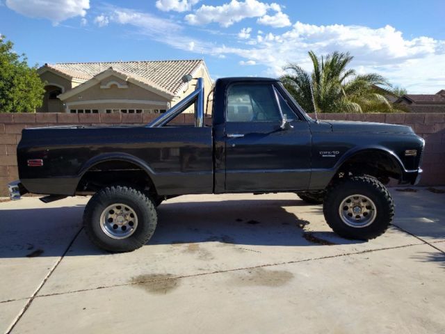 1972 Black Chevrolet C/K Pickup 1500 Standard Cab Pickup