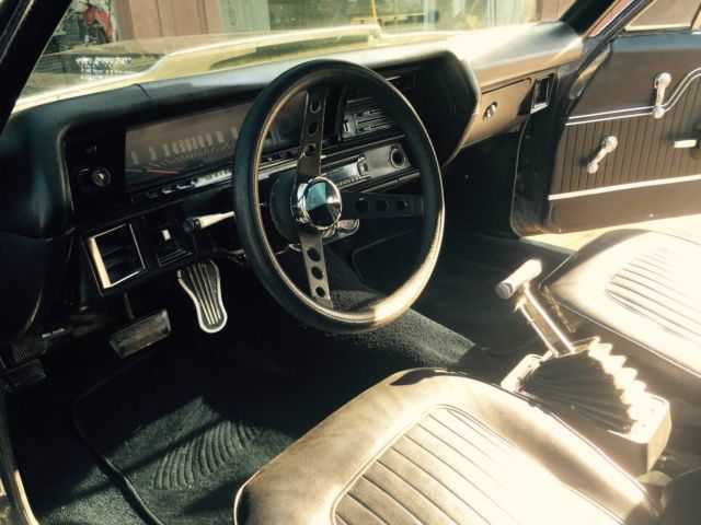 1972 Blue/ Grey Chevrolet El Camino Standard Cab Pickup