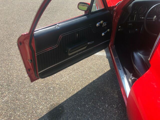 1972 Red Chevrolet El Camino