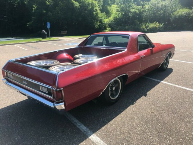 1972 Red Chevrolet El Camino