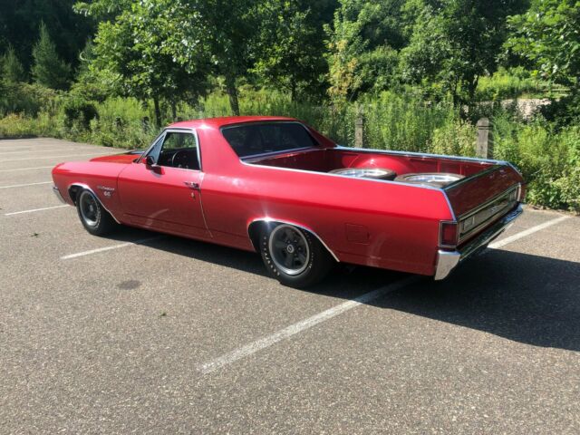 1972 Red Chevrolet El Camino