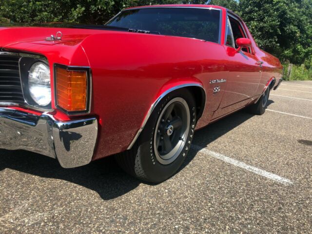 1972 Red Chevrolet El Camino