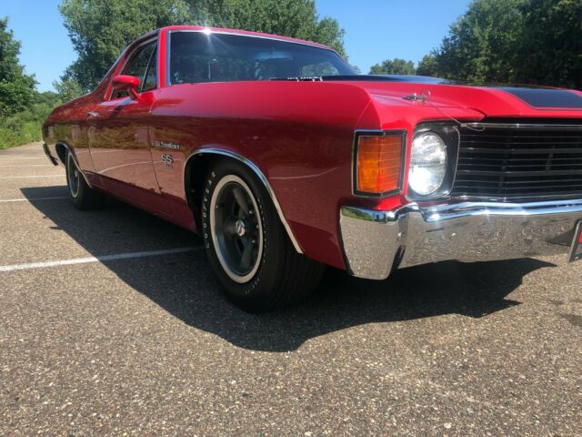 1972 Red Chevrolet El Camino