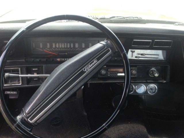 1972 Green Chevrolet El Camino Coupe