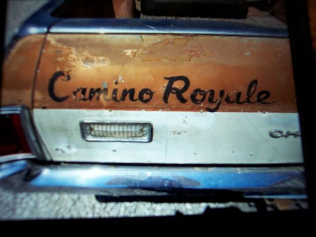 1972 White Chevrolet El Camino