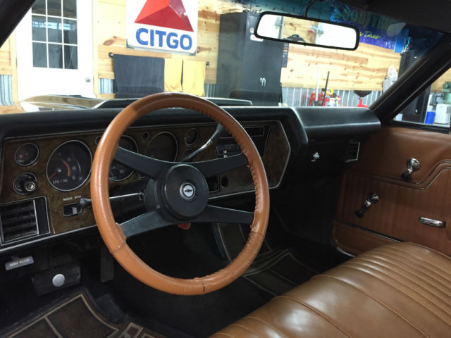 1972 Black Chevrolet El Camino Pickup Truck