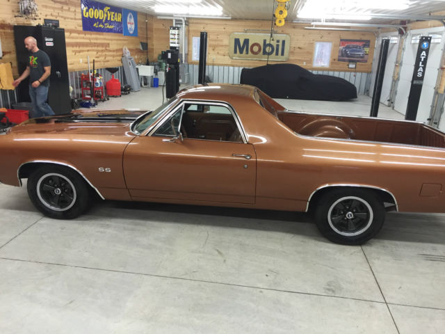 1972 Black Chevrolet El Camino Pickup Truck